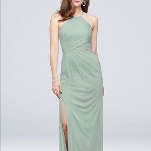 Bride’s Maid Dresses Dusty Sage Lace